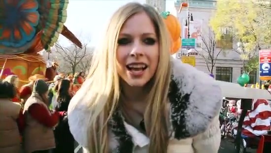 Avril Lavigne Macy's Day Parade 124