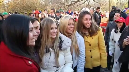 Avril Lavigne Macy's Day Parade 173