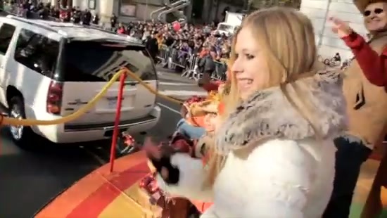 Avril Lavigne Macy's Day Parade 275