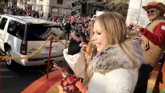Avril Lavigne Macy's Day Parade 277