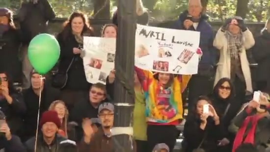 Avril Lavigne Macy's Day Parade 291