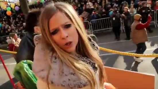 Avril Lavigne Macy's Day Parade 305