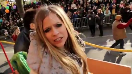 Avril Lavigne Macy's Day Parade 307