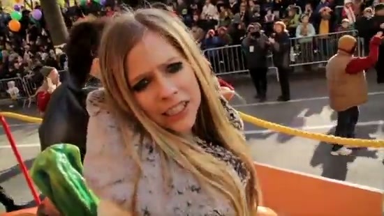 Avril Lavigne Macy's Day Parade 308