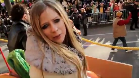 Avril Lavigne Macy's Day Parade 311