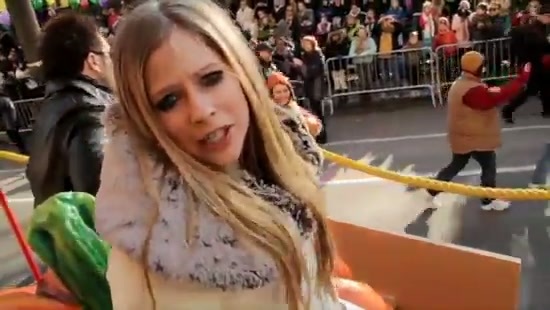 Avril Lavigne Macy's Day Parade 312