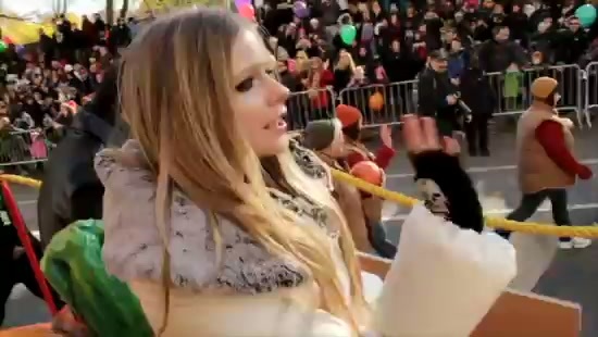 Avril Lavigne Macy's Day Parade 330