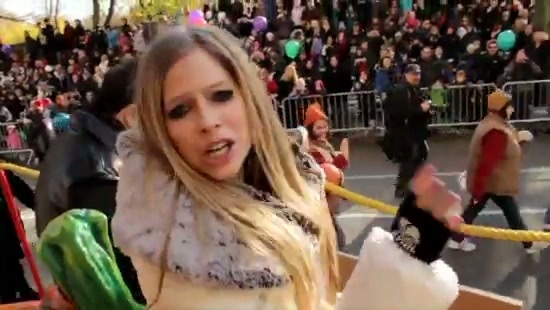 Avril Lavigne Macy's Day Parade 332