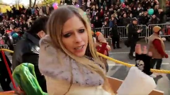 Avril Lavigne Macy's Day Parade 334