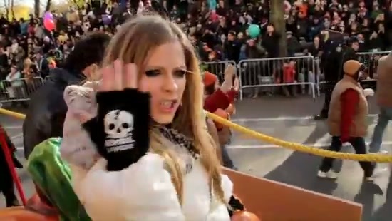 Avril Lavigne Macy's Day Parade 342