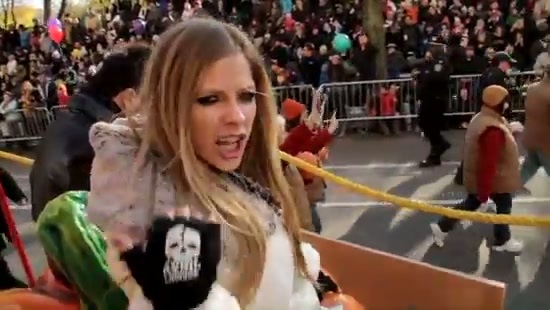 Avril Lavigne Macy's Day Parade 343