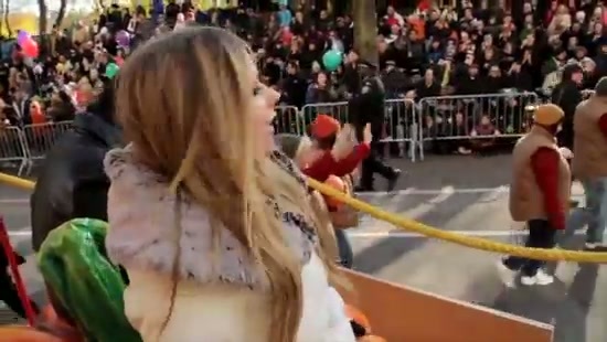 Avril Lavigne Macy's Day Parade 346