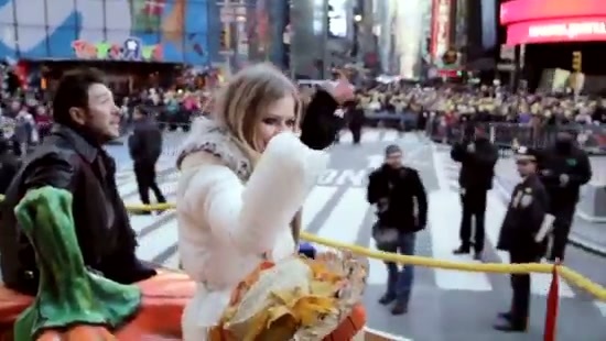 Avril Lavigne Macy's Day Parade 443
