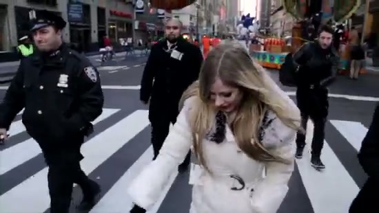 Avril Lavigne Macy's Day Parade 487