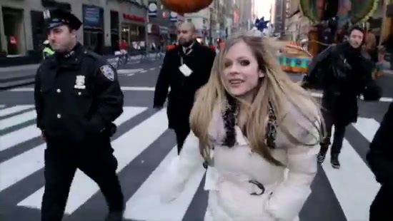 Avril Lavigne Macy's Day Parade 489