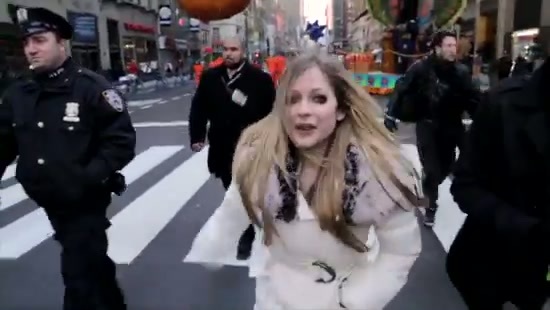Avril Lavigne Macy's Day Parade 491