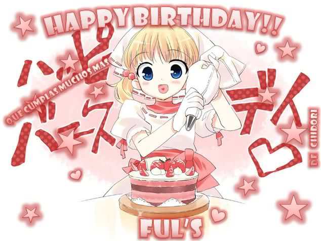  - a Happy Birthday animelovefan a