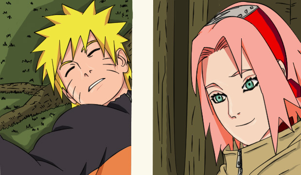 NaruSaku_The_sleeping_beauty_by_Camidlss