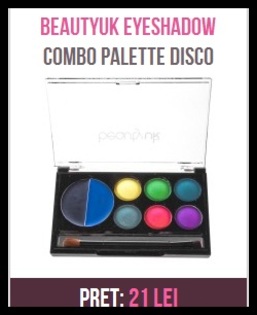 BeautyUK EyeshadowCombo Palette Discoo - ll Make-Up Shop Ro ll