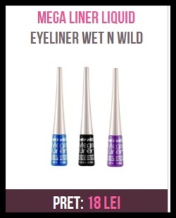 Mega Liner Liquideyeliner Wet n Wild - ll Make-Up Shop Ro ll