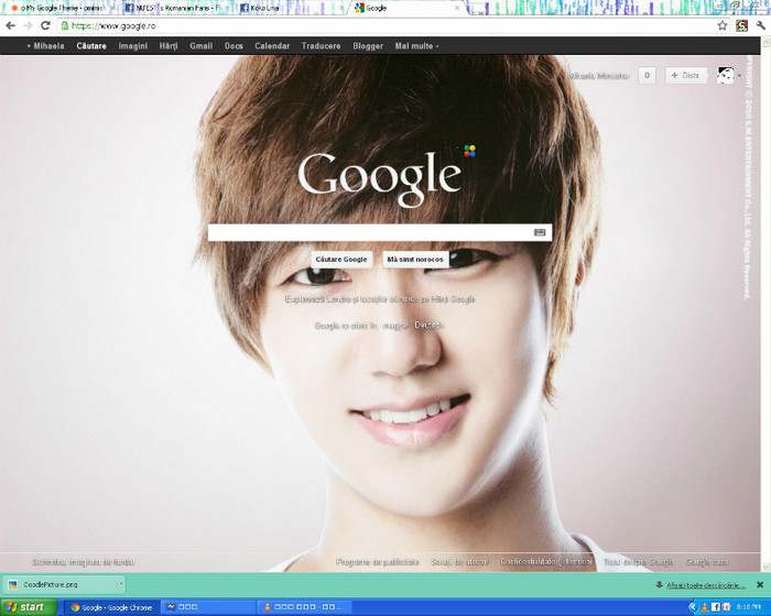  - o My Google Theme