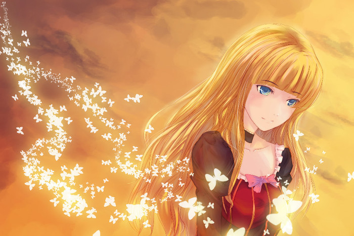 375943_anime_kogda-plachut-chajki_devushka_babochki_2000x1333_(www.GdeFon.ru)