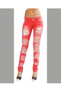 Escape Star Jeans Red - ll Fashion-Up ro ll