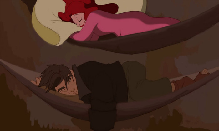jim_and_ariel_sleeping__3_by_givealittlewhistle-d53fvnh - PRINTESE DISNEY