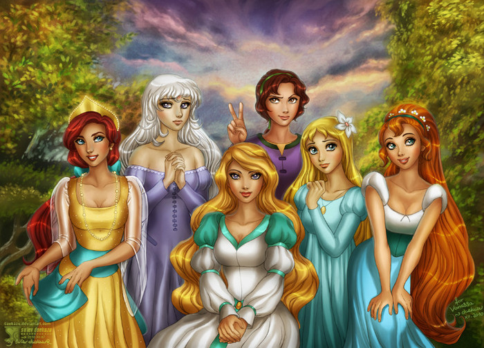 non_disney__s_beauties_by_daekazu-d34dci6