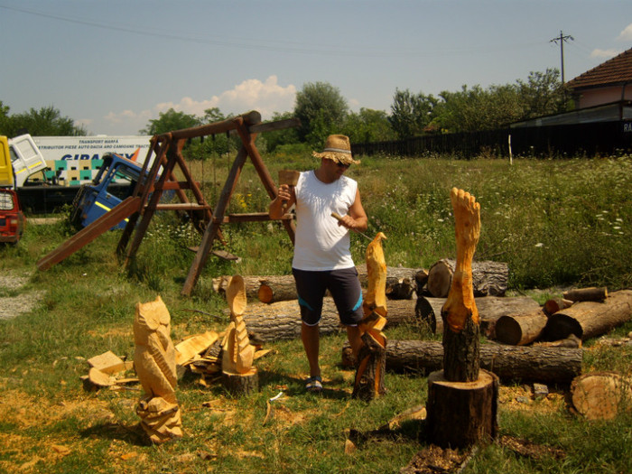IMG_1006 - sculptura cu drujba