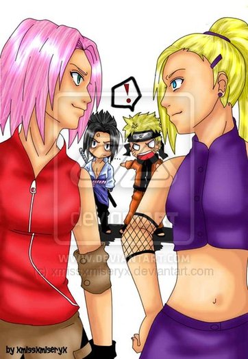 Sakura_vs_Ino___He__s_mine_by_xmissxmiseryx - ino vs sakura