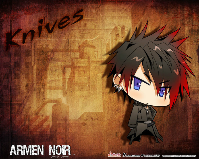 knives 3 - Anime Chibi