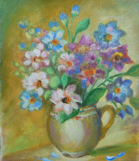 flori de camp - picturile mele