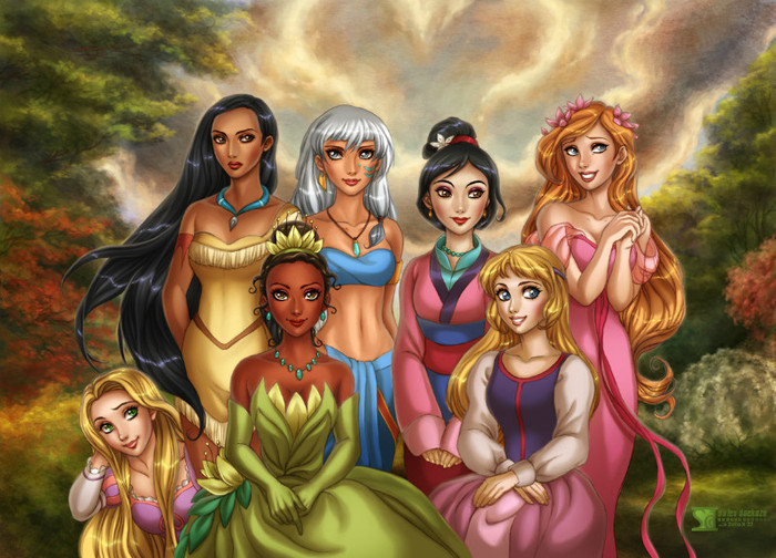 disney__s_princesses_2_by_daekazu-d318d4r