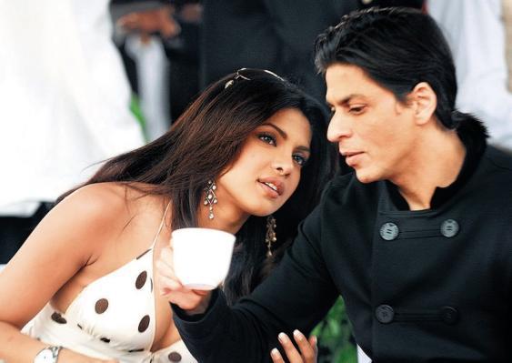 SRK-Priyanka-Chopra-Flight-unplanned - Priyanka Chopra