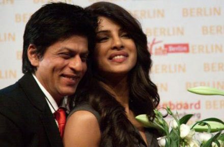 Shahrukh-Priyanka-charm - Priyanka Chopra