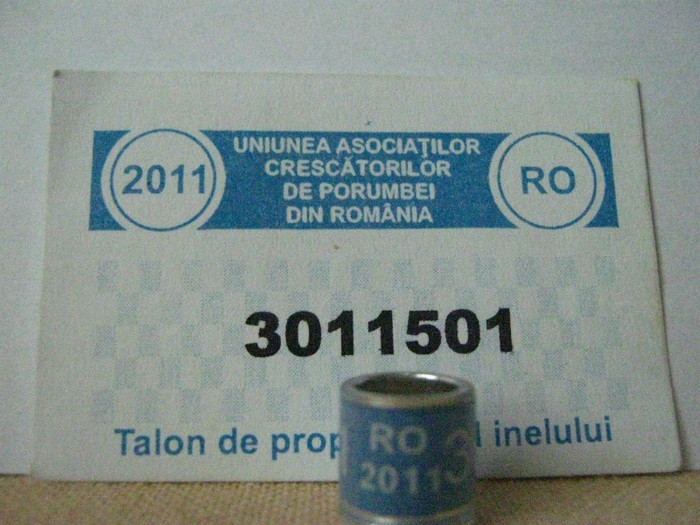 RO 2011 - COLECTIE  DE INELE   ROMANIA