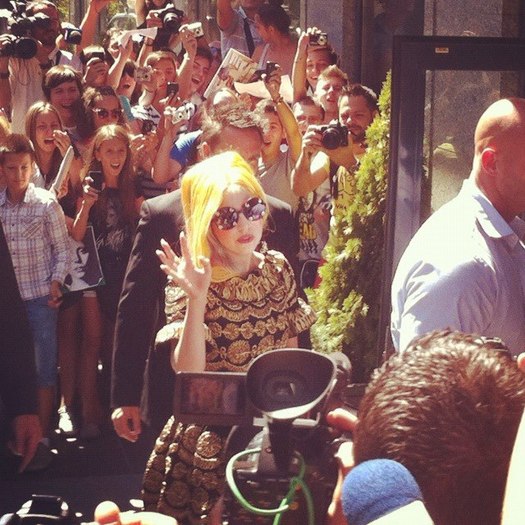 lady gaga in bucharest