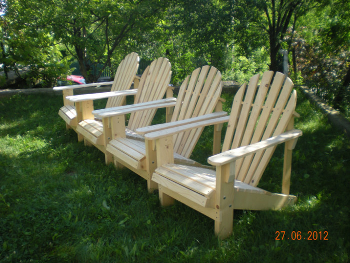 DSCN4712 - Set fotoliu gradina din lemn