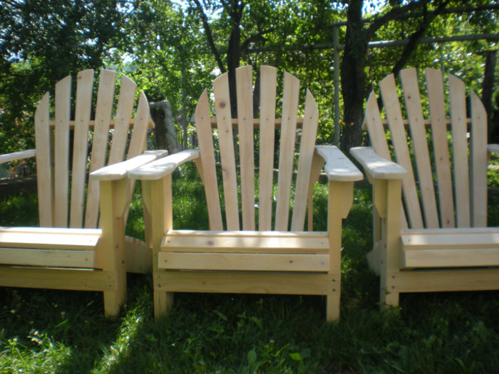 DSCN4722 - Set fotoliu gradina din lemn