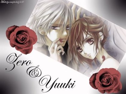 zero and yuuki2 - Vampire Knight