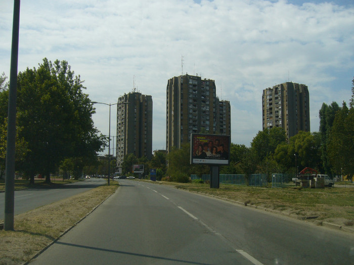 Novi Sad - In Serbia la Novi Sad prin Zrenjanin