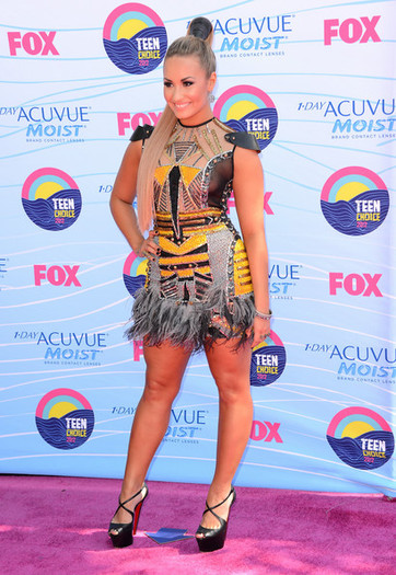 Demi Lovato - DEMI LOVATO LA TEEN CHOICE AWARDS 2012