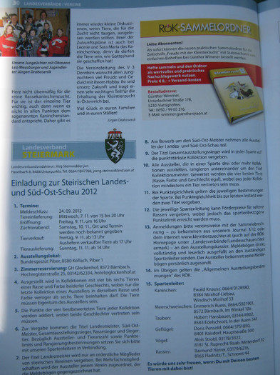 expozitia sud -est austria - 7-anunt important