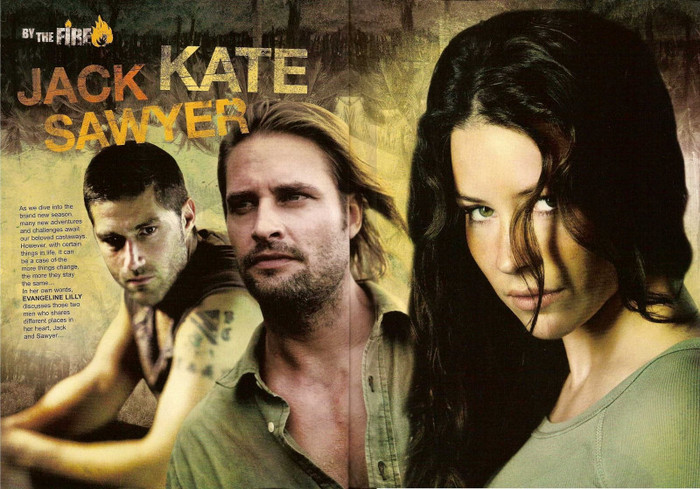 Jack, Kate and Sawyer - Lost Cel mai bun serial