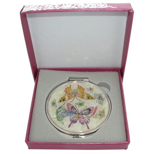 Compact Mirror Butterfly 01