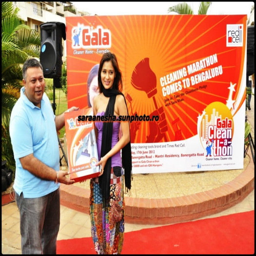 181146_435201023168932_1677648642_n - Sara Khan at Gala Clean A Thon