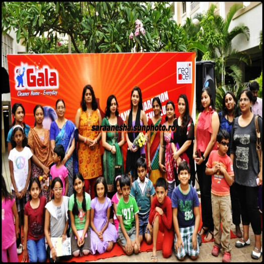 303626_4352057077779835130_1853060744_n - Sara Khan at Gala Clean A Thon