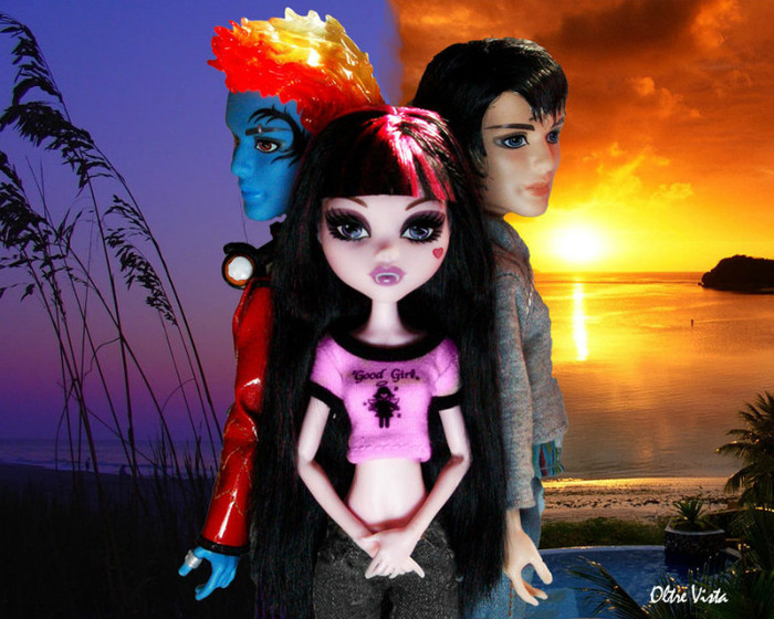 damon, elena , stefan