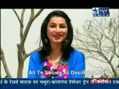 00_00_33 - B-A freind comes to meet Sara khan at Ram Milaye Jodi set 20th March 2012 SBS-B